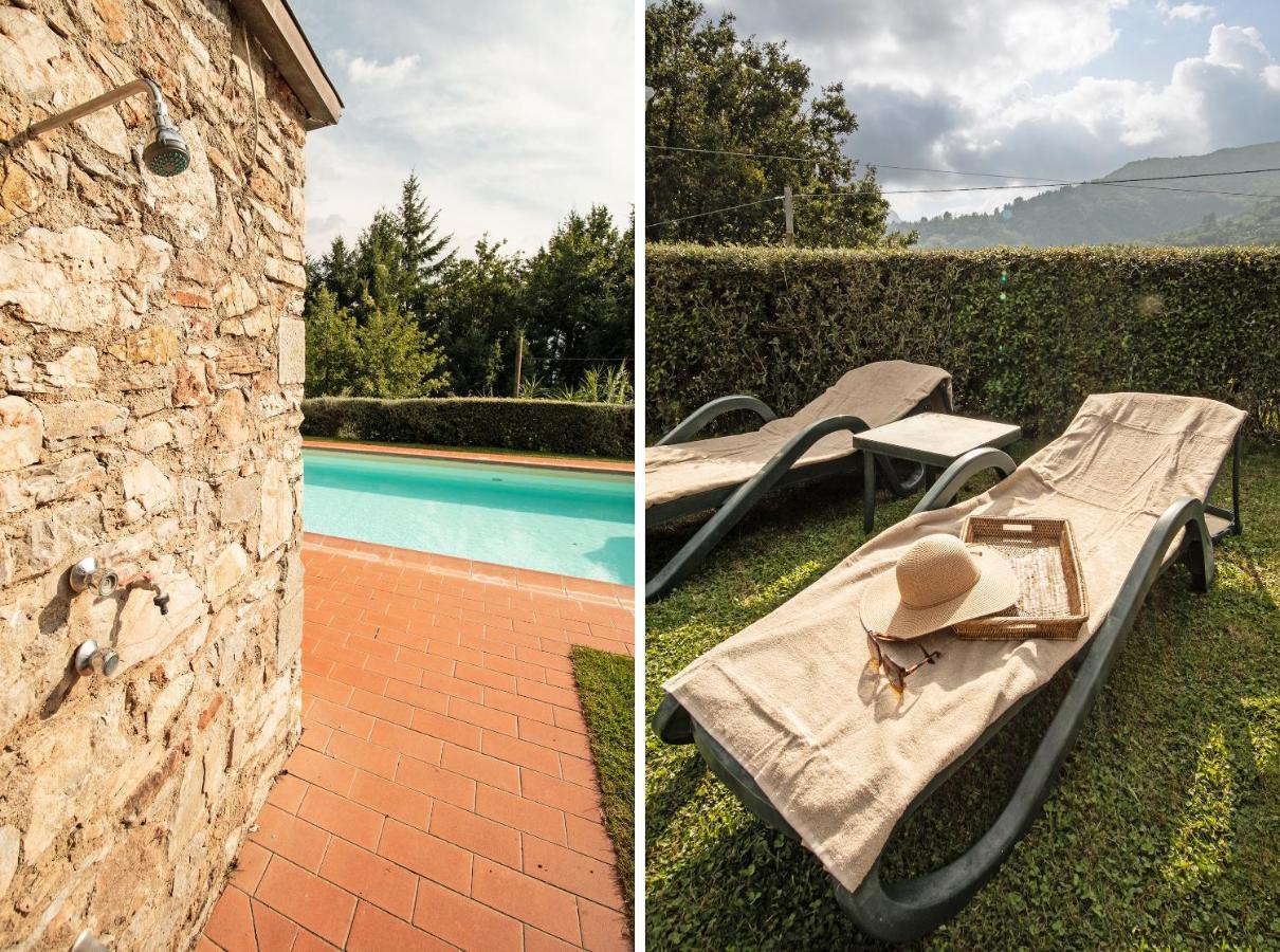 Casetta Di Butia, Ginestra Apartment With Swimming Pool Borgo a Mozzano Exterior foto